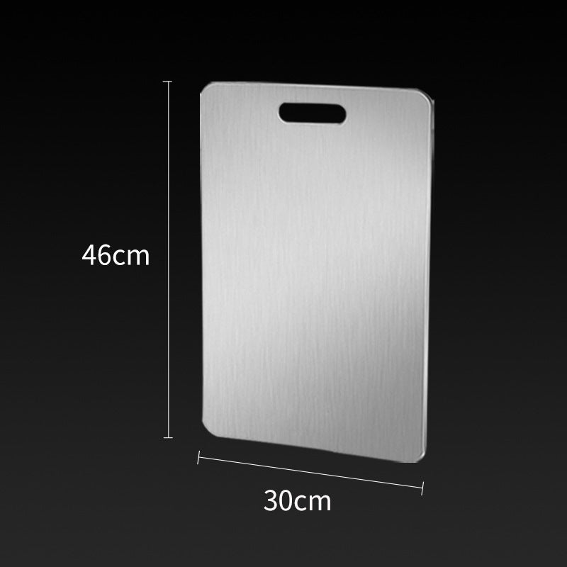 Edelstahl Schneidebrett – Antibakteriell & Hygienisch